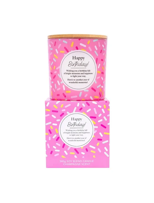 Meaningful Melts Happy Birthday Candle
