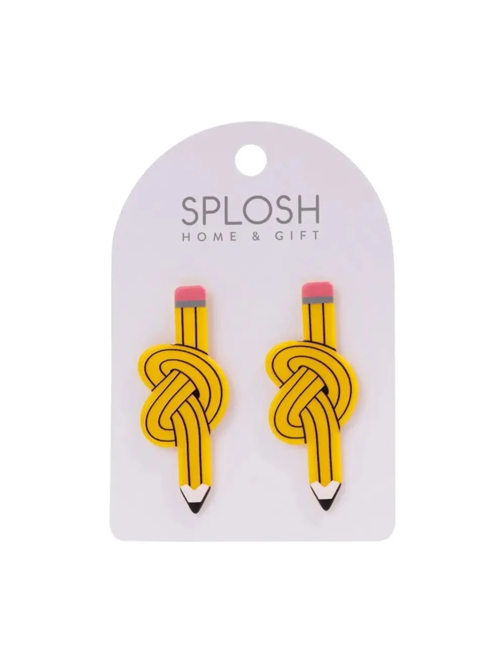 Teacher Yellow Pencil Earrings