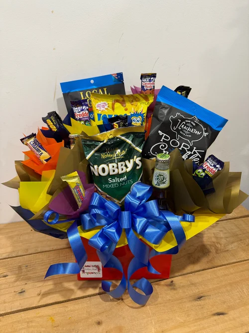 Deluxe Blokey Edible Arrangement with Beers