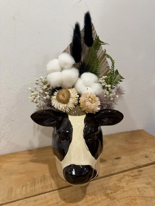 Connor Cow Preserved Arrangement