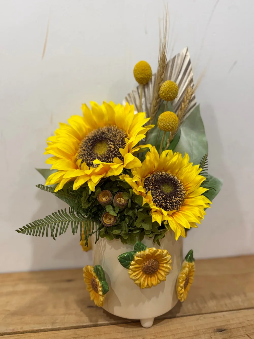 Sonia Sunflower Preserved Arrangement