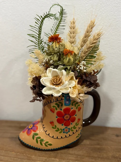 Kelsee Boot Preserved Arrangement
