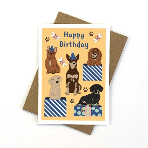 Pooch Presents Greeting Card