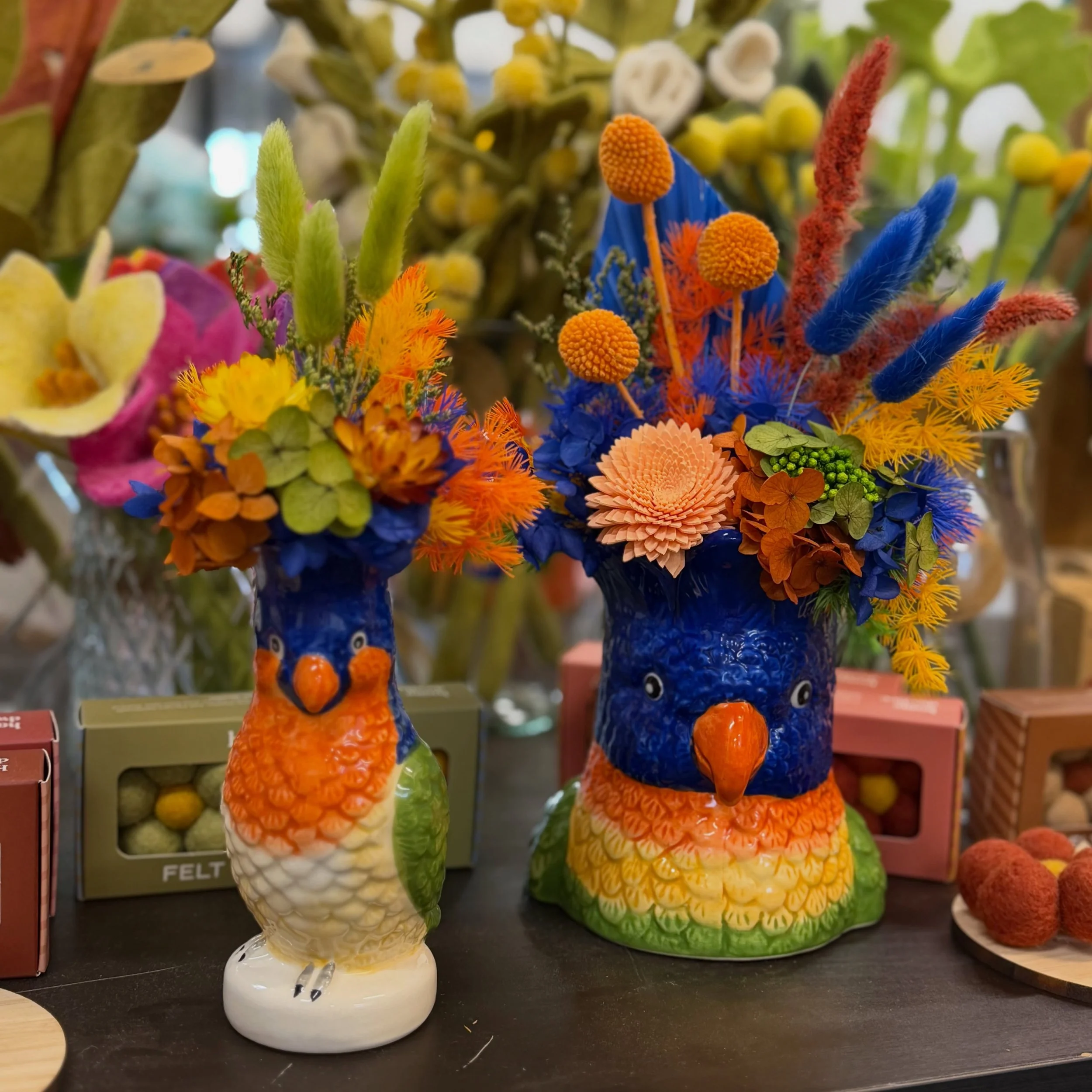🌸 Saturday pretties at GFG! 🌸

New Preserved Arrangements have arrived in our Fun New Pots and we are a little bit obsessed! 😍💐

A beautiful pop of colour, everlasting blooms and the perfect gift for someone special (or a little treat for yoursel