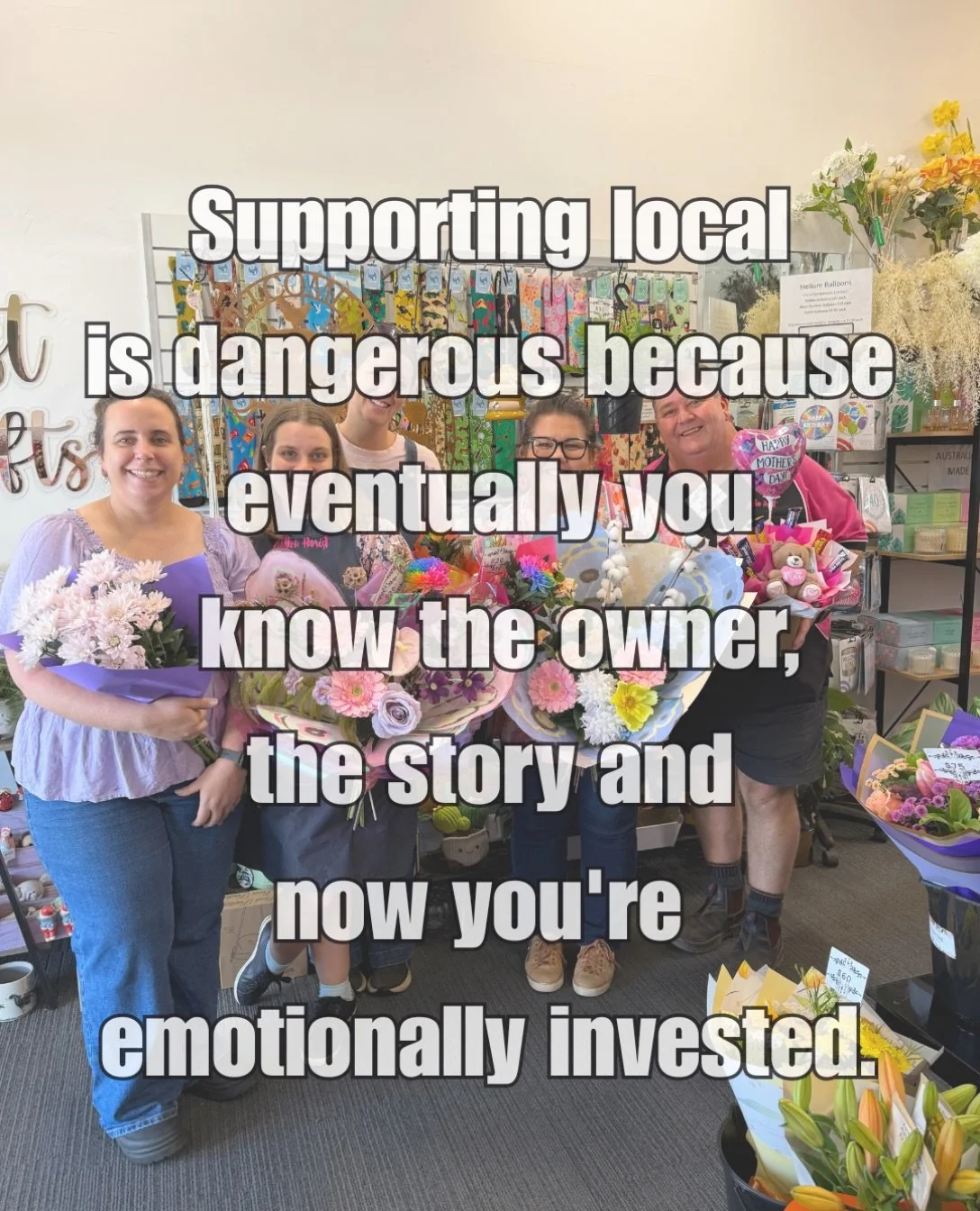 There&rsquo;s something truly special about being part of a community that shows up for local businesses. 

Every order, every visit, every kind word and every recommendation means the world to us. 

Thank you for supporting our little local business