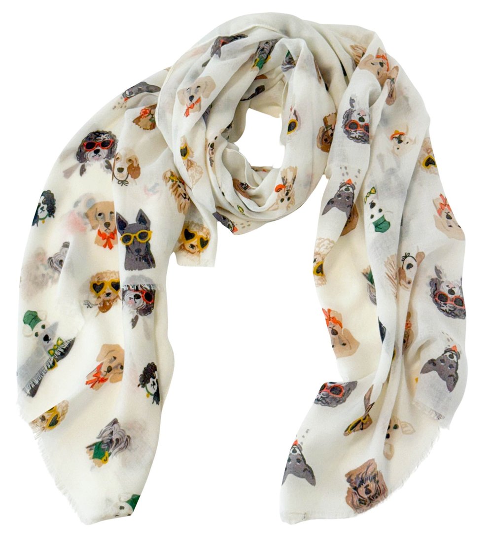 Pooch Scarf - White