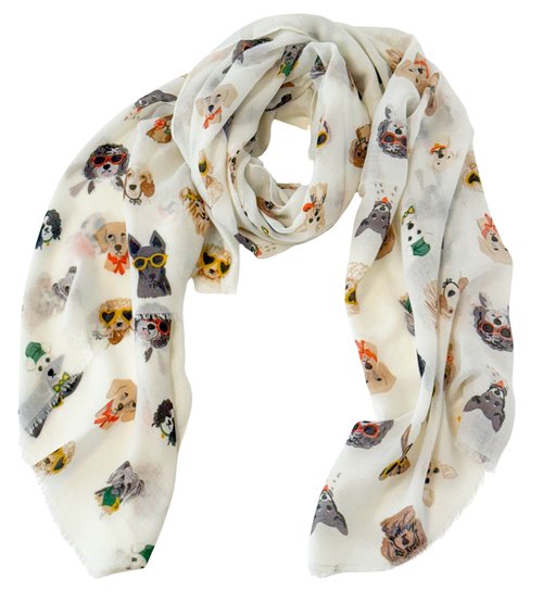 Pooch Scarf - White