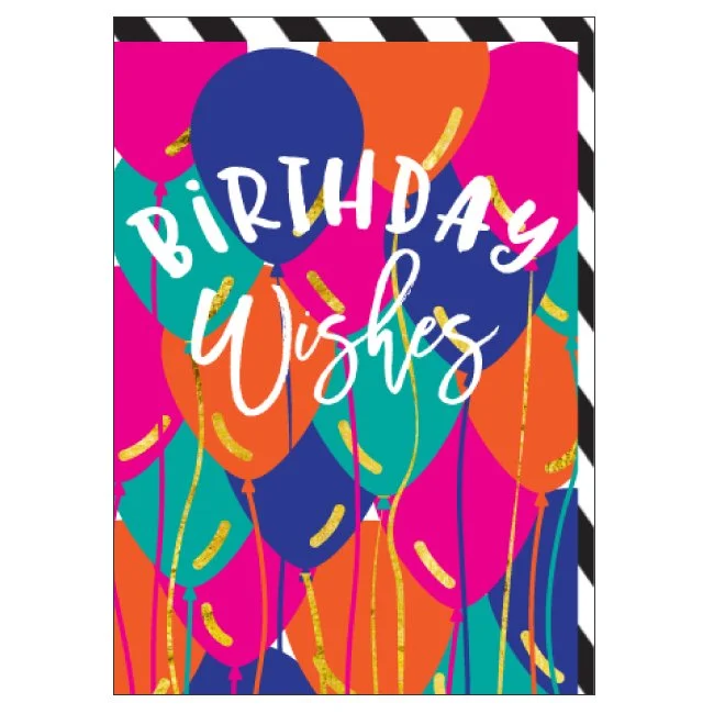 Wishful Balloons Greeting Cards