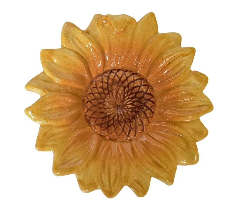 Sunflower Trinket Plate