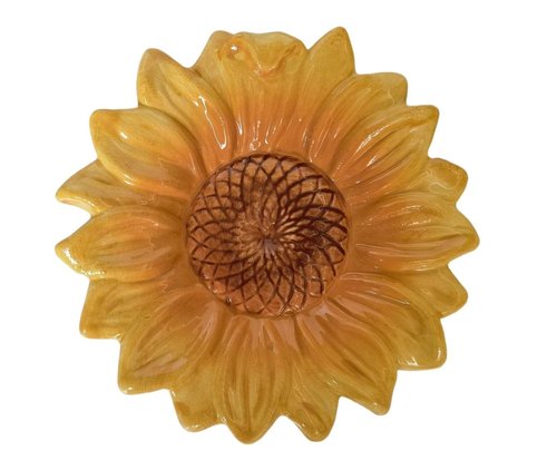Sunflower Trinket Plate