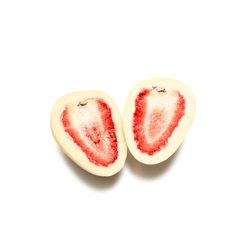 Noosa Natural Chocolate Co. Australian Grown Strawberries Coated in Premium White Chocolate