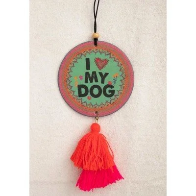 Air Freshener - I Heart My Dog - Strawberry