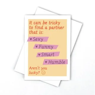 Humble Love Greeting Card