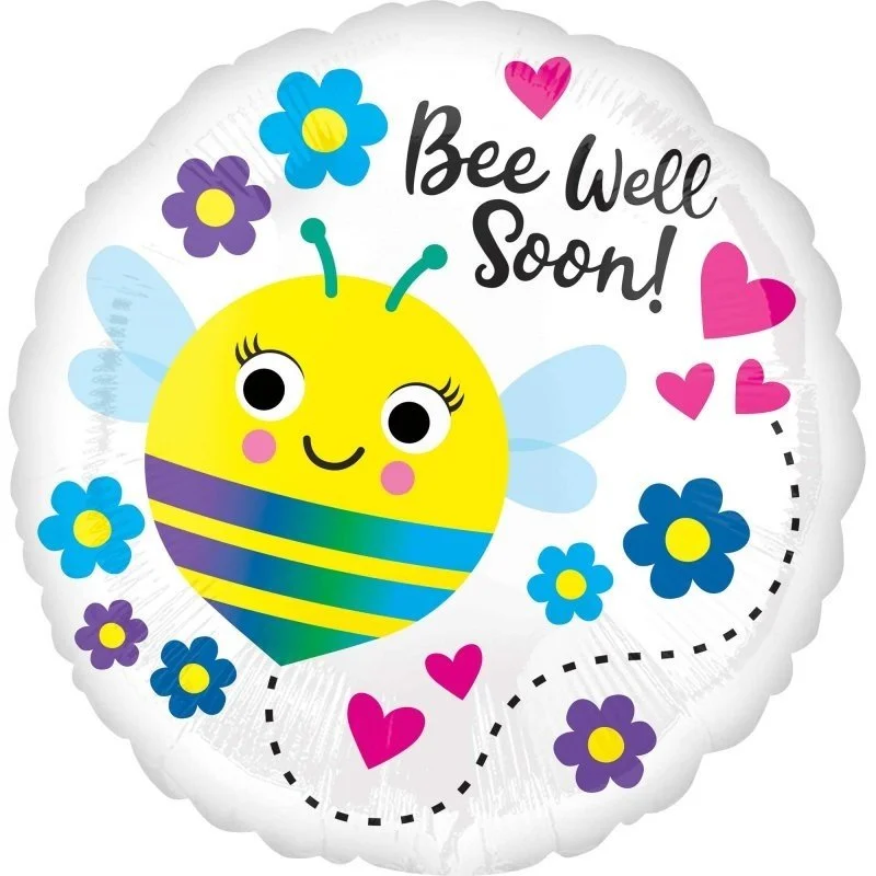 Bee Well Soon Foil Balloon