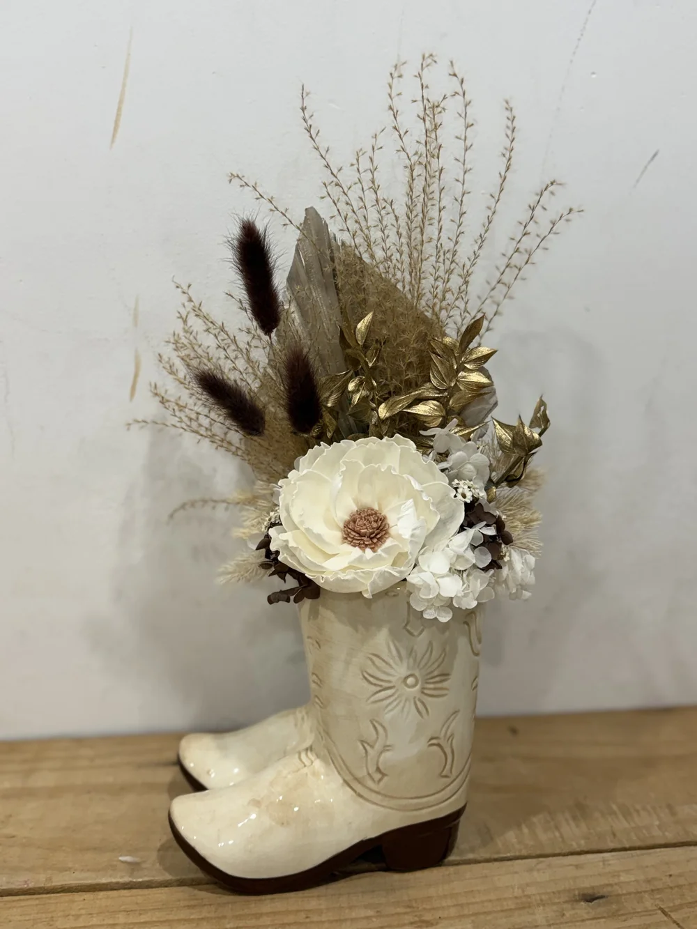 Charlotte Boots Preserved Arrangement