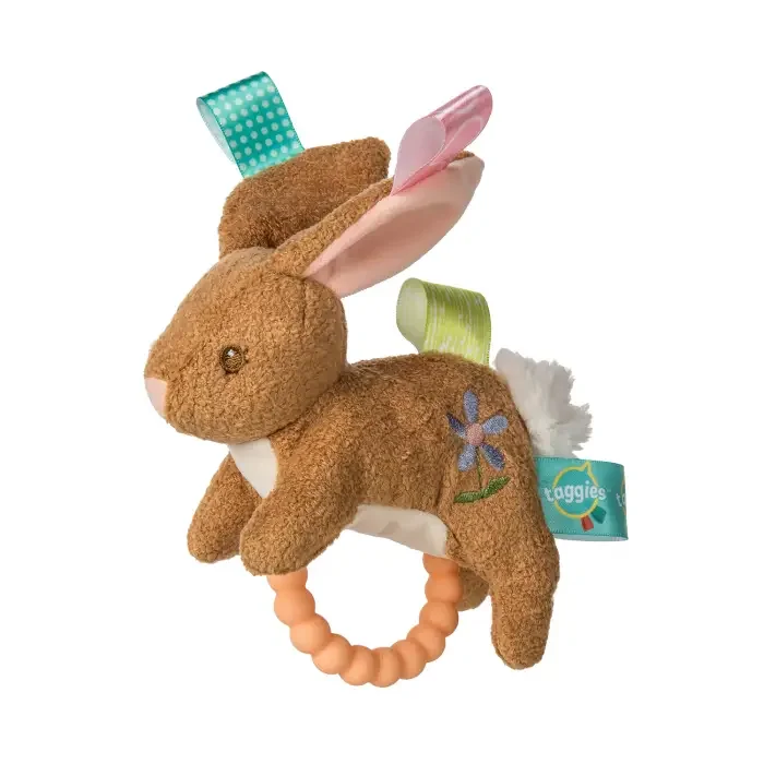 NEW - Mary Meyer Taggies Harmony Bunny Teether Rattle