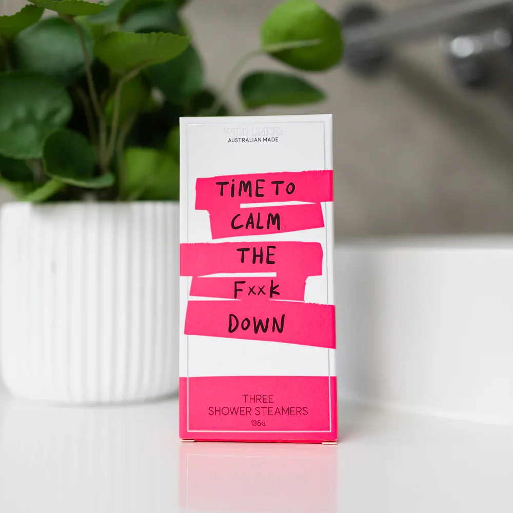 Time To Calm The F**k Down - Shower Steamer 3 Pack