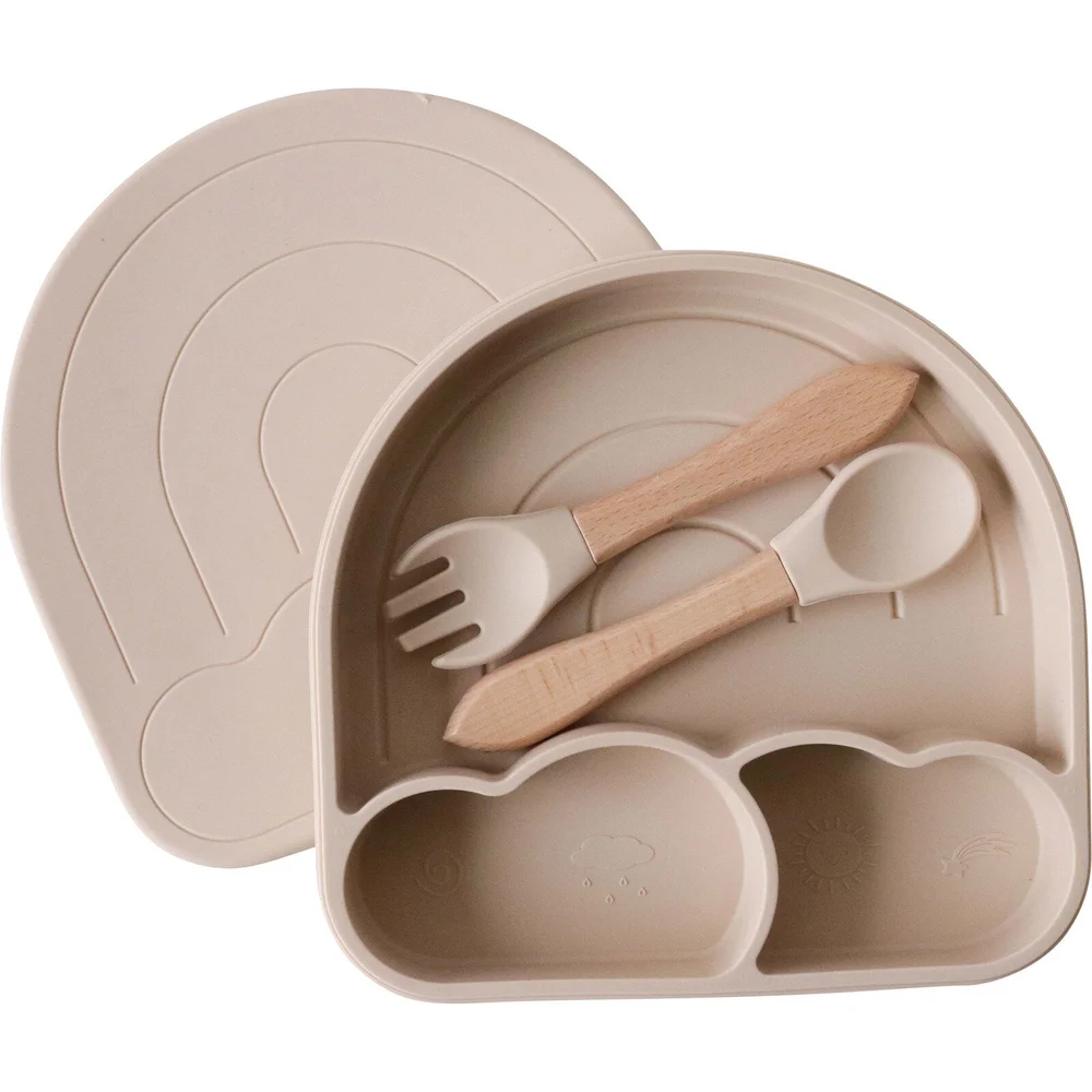 Silicone Bowl Set Arch - Tan