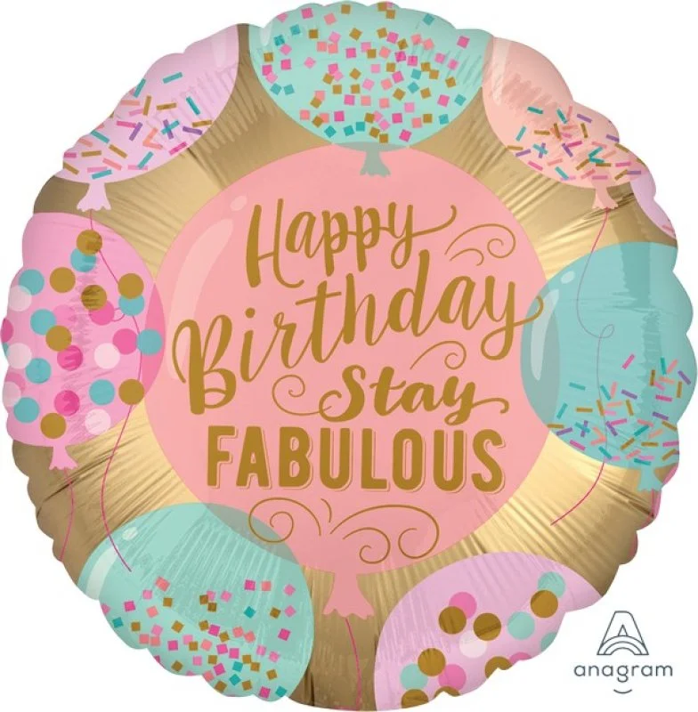 Happy Birthday - Stay Fabulous
