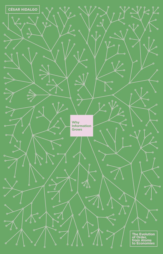 Why Information Grows by Cesar Hidalgo, design by Richard Green