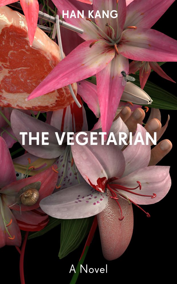 The Vegetarian by Han Kang, design by Tom Darracott