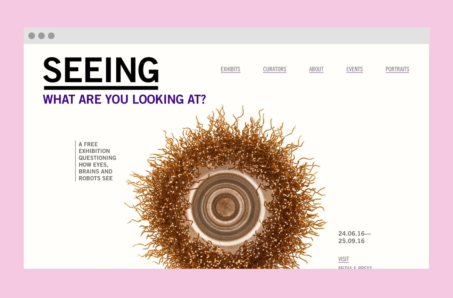 Visit the Seeing microsite . Development by Bong International .