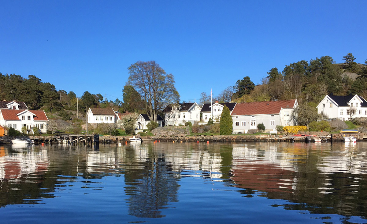 Sandvika på Borøy. Foto: Stein K. Kristiansen.
