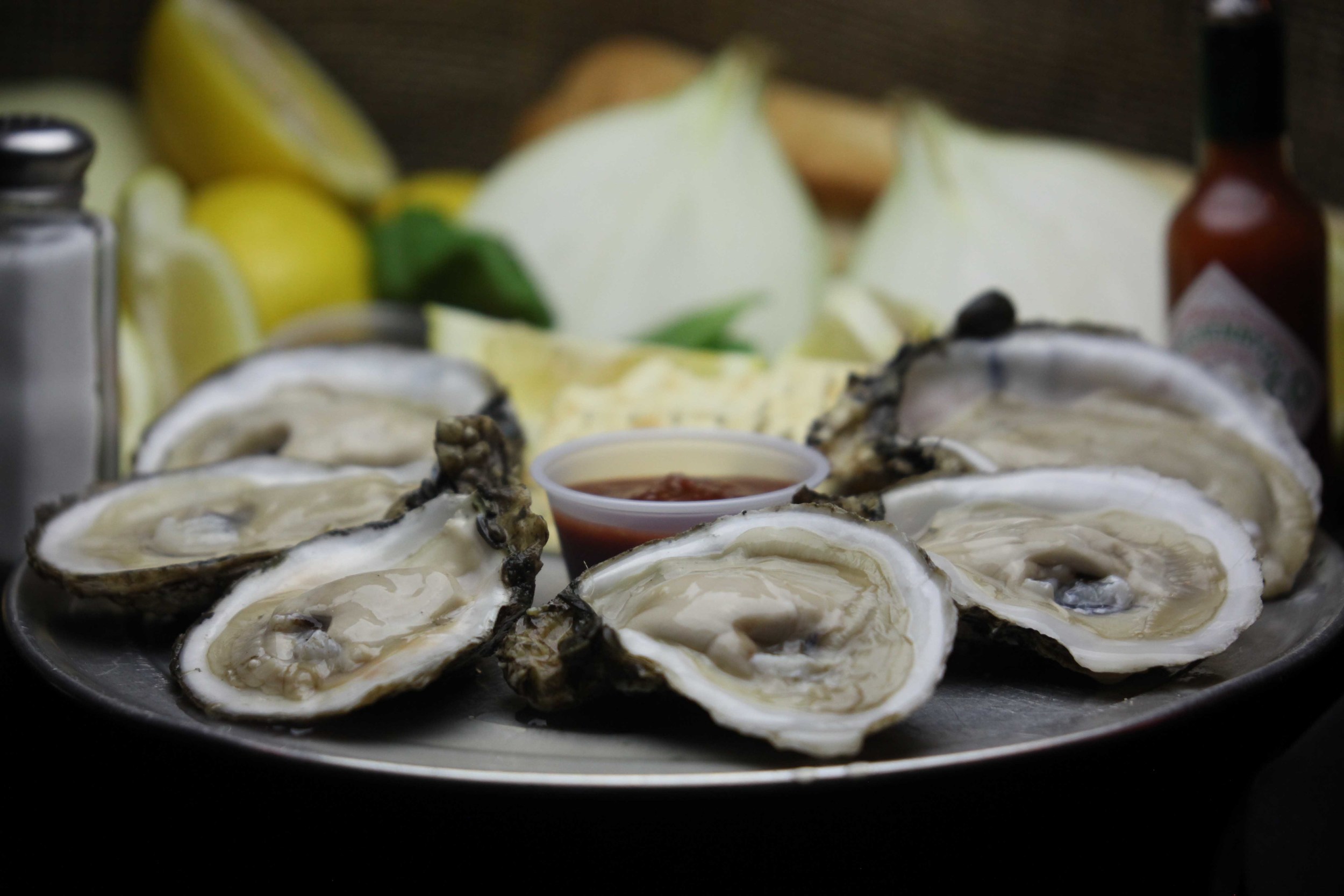 Oysters on the Half Shell