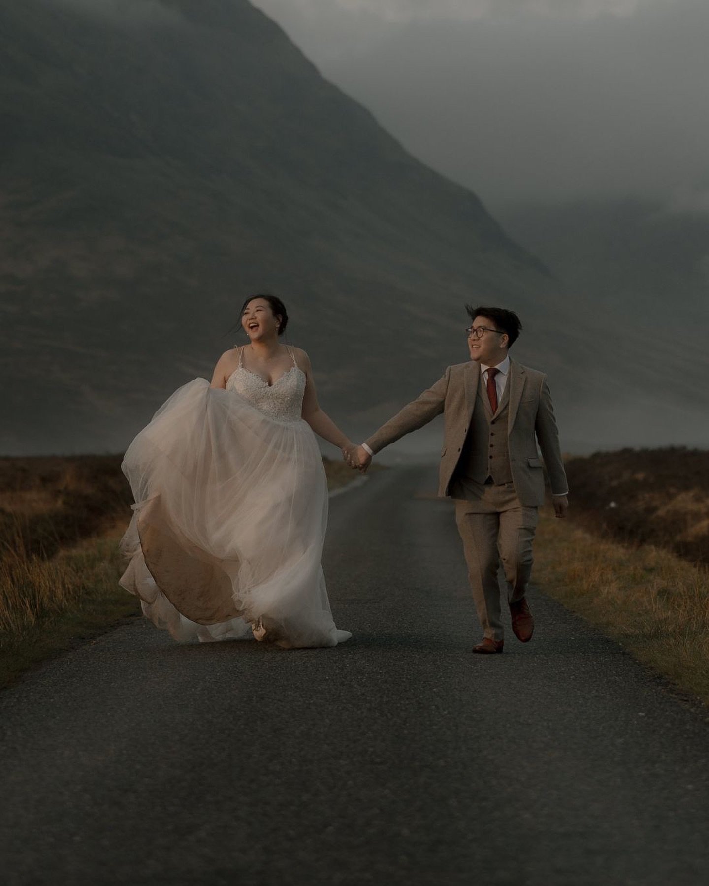 This sunrise in Glencoe was very special! It happened just a few days after G&amp;A held their celebrations at @netherbyres which we&rsquo;ll be sharing much more of soon..

It really felt like all the magic of Scotland came out to celebrate these tw