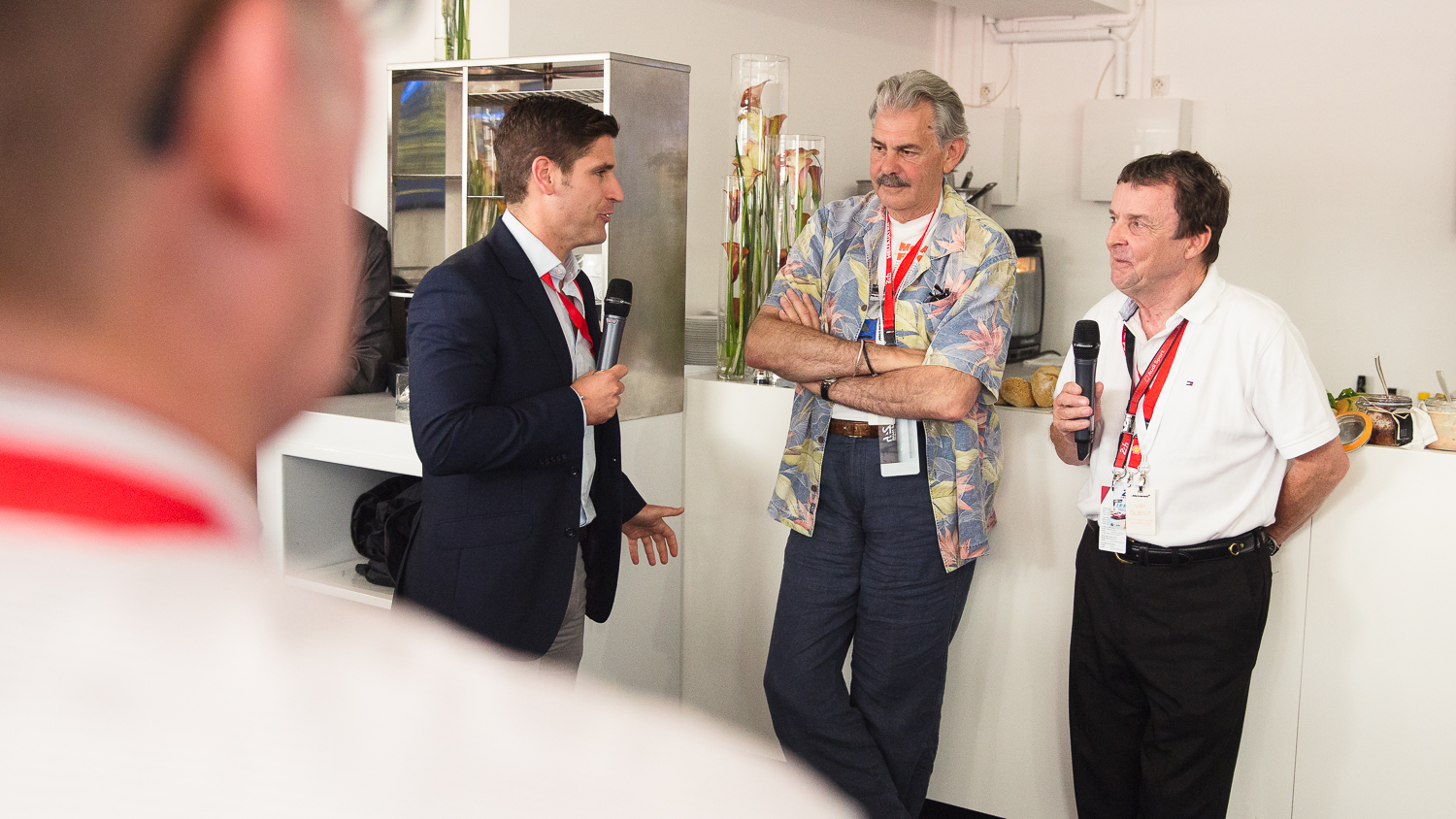 Chris Lawton interviewing Gordon Murray and Jeff Hazell about the McLaren F1