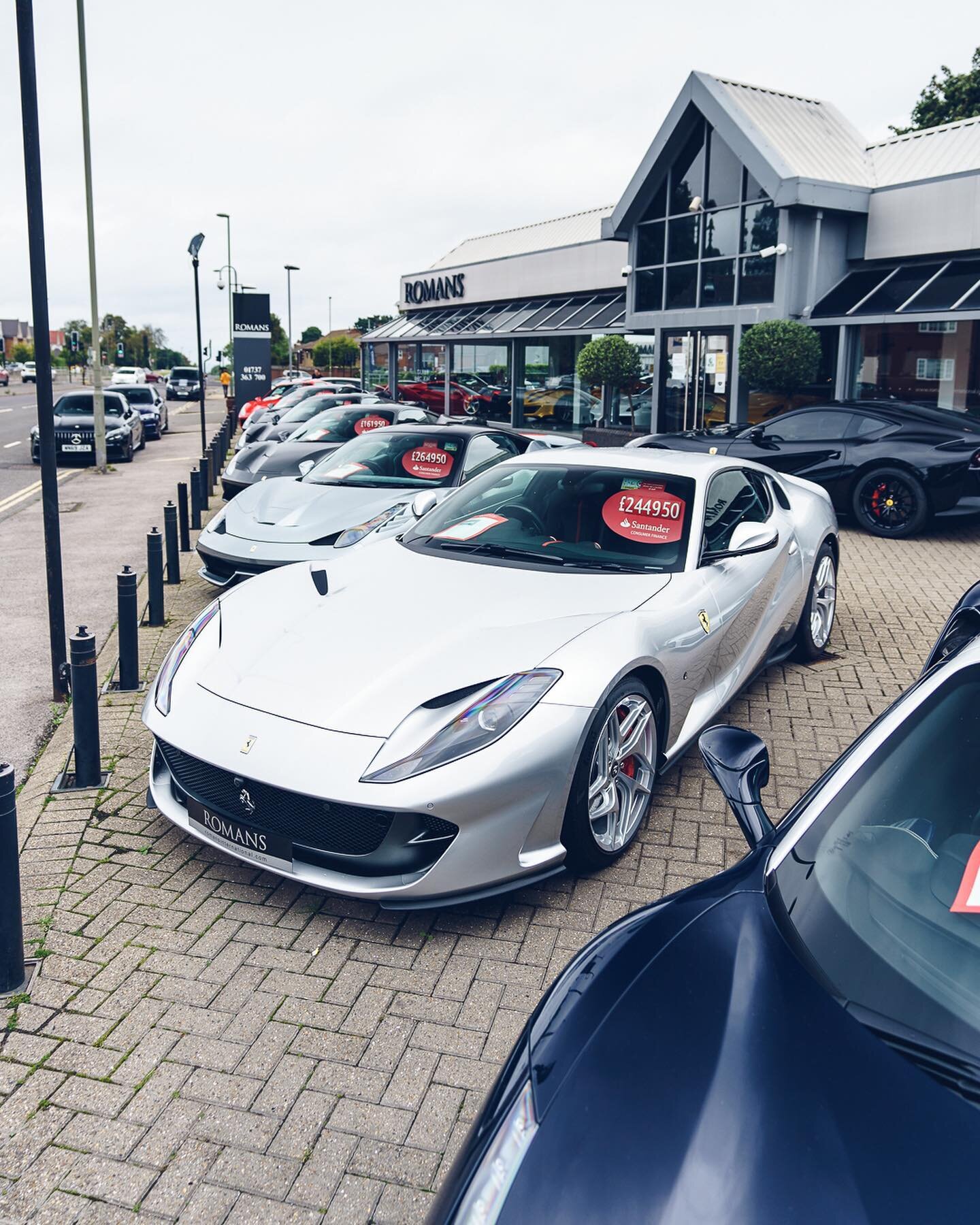 The podcast this week (link in bio) is Tom Jaconelli (@jackanello) from @Romansinternational, a great chat about the supercar market, buying and selling cars and what it's like to run a place with stock like this! I've got a game for you guys if you'