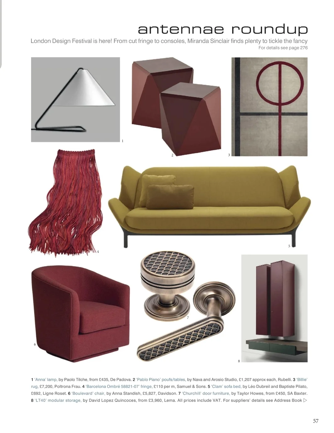 Boulevard Arm Chair - DAVIDSON LONDON designed by ANNA STANDISH