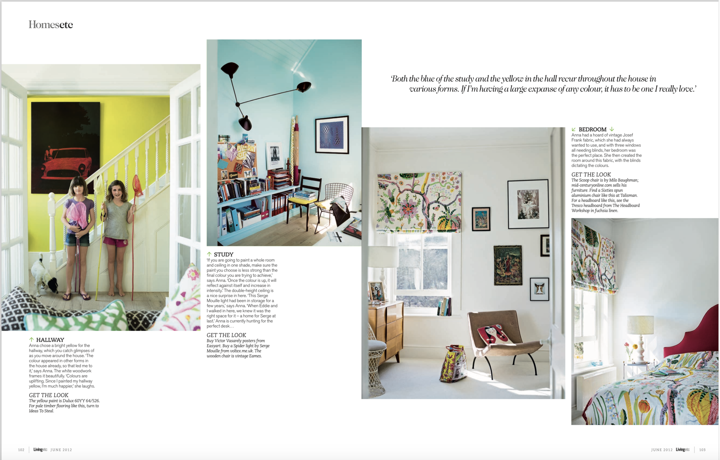 Living Etc Magazine June issue