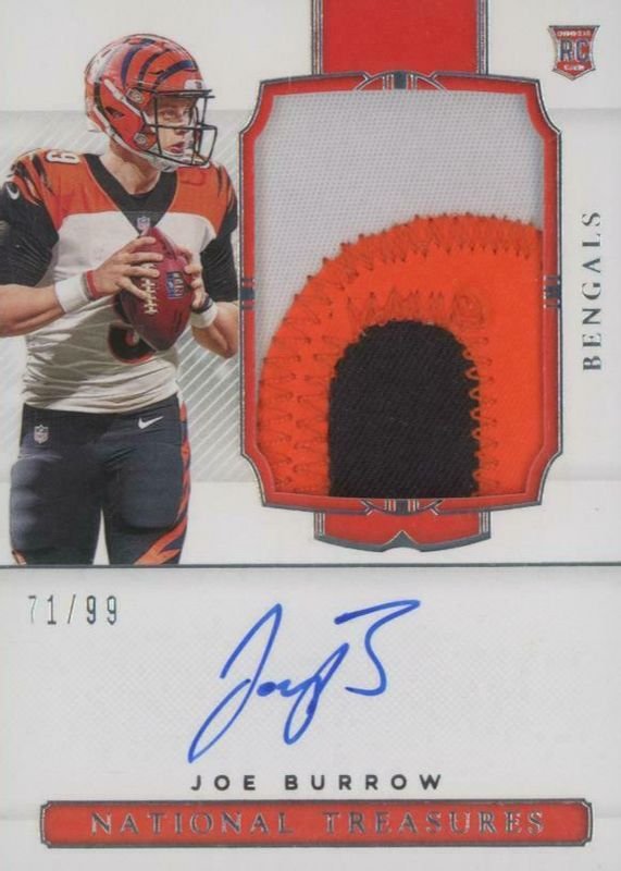 Joe Burrow Rookie Card Rankings The Top 10 Mashup Math