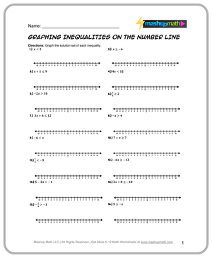 Free 6th Grade Math Worksheets—Printable w/ Answers — Mashup Math