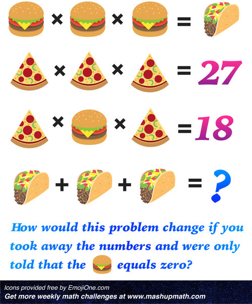 middle school math problems to solve