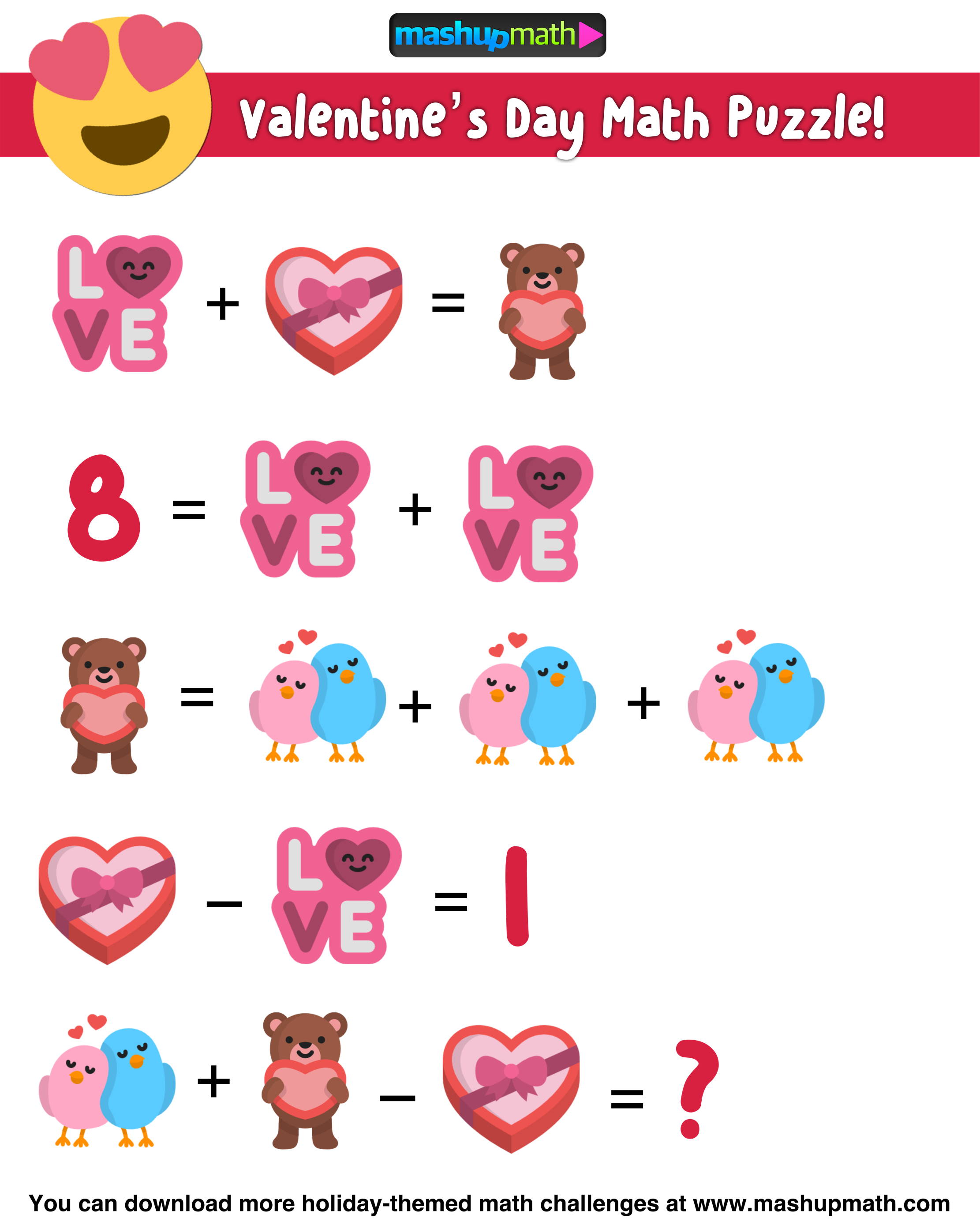 Free Printable Valentine S Day Worksheets Valentine S Day