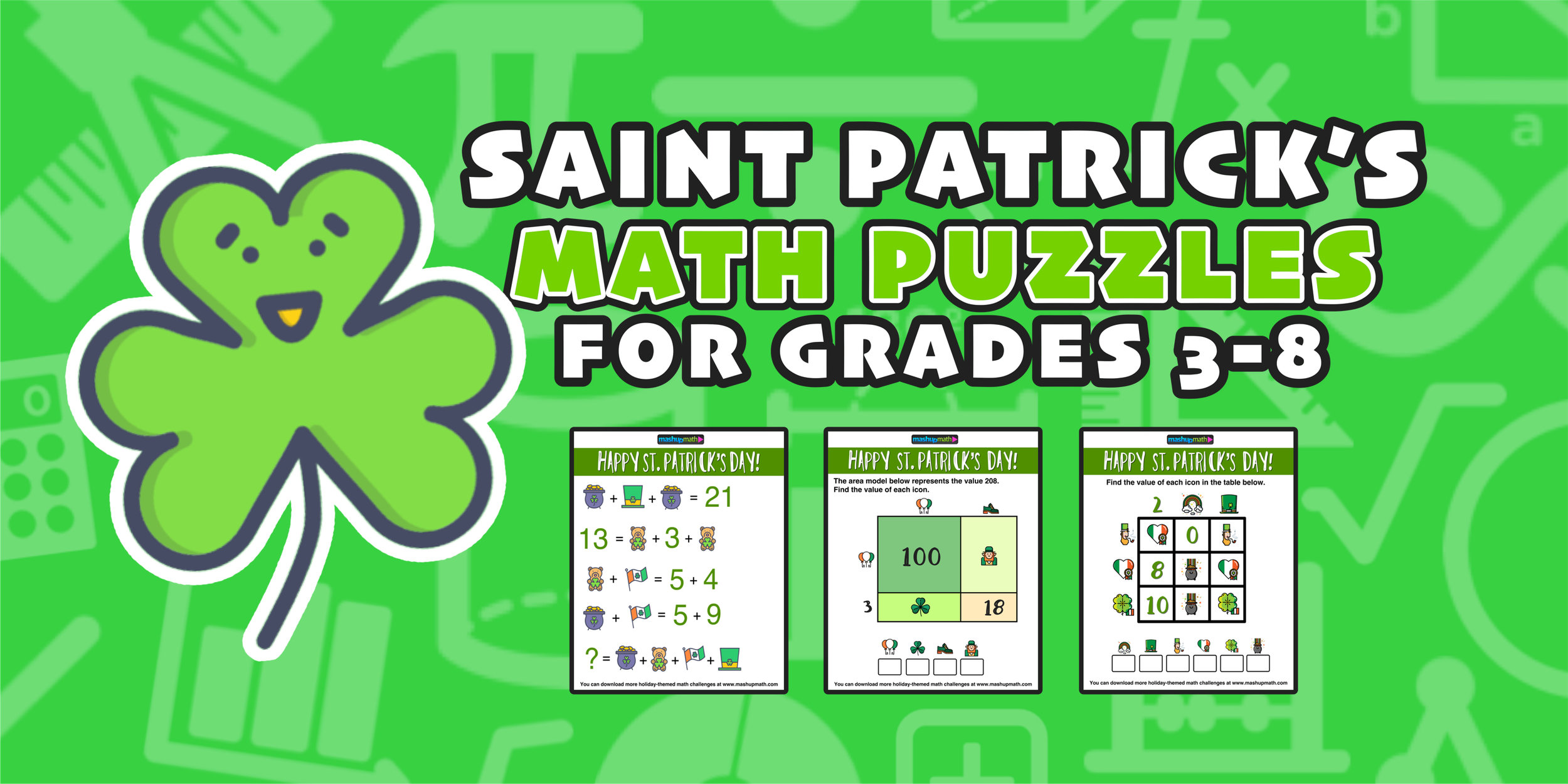 Are You Ready 5 Free St Patricks Day Math Activities For Grades 3
