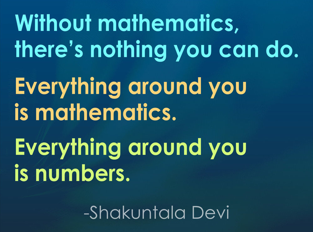 mathematics quotes about life