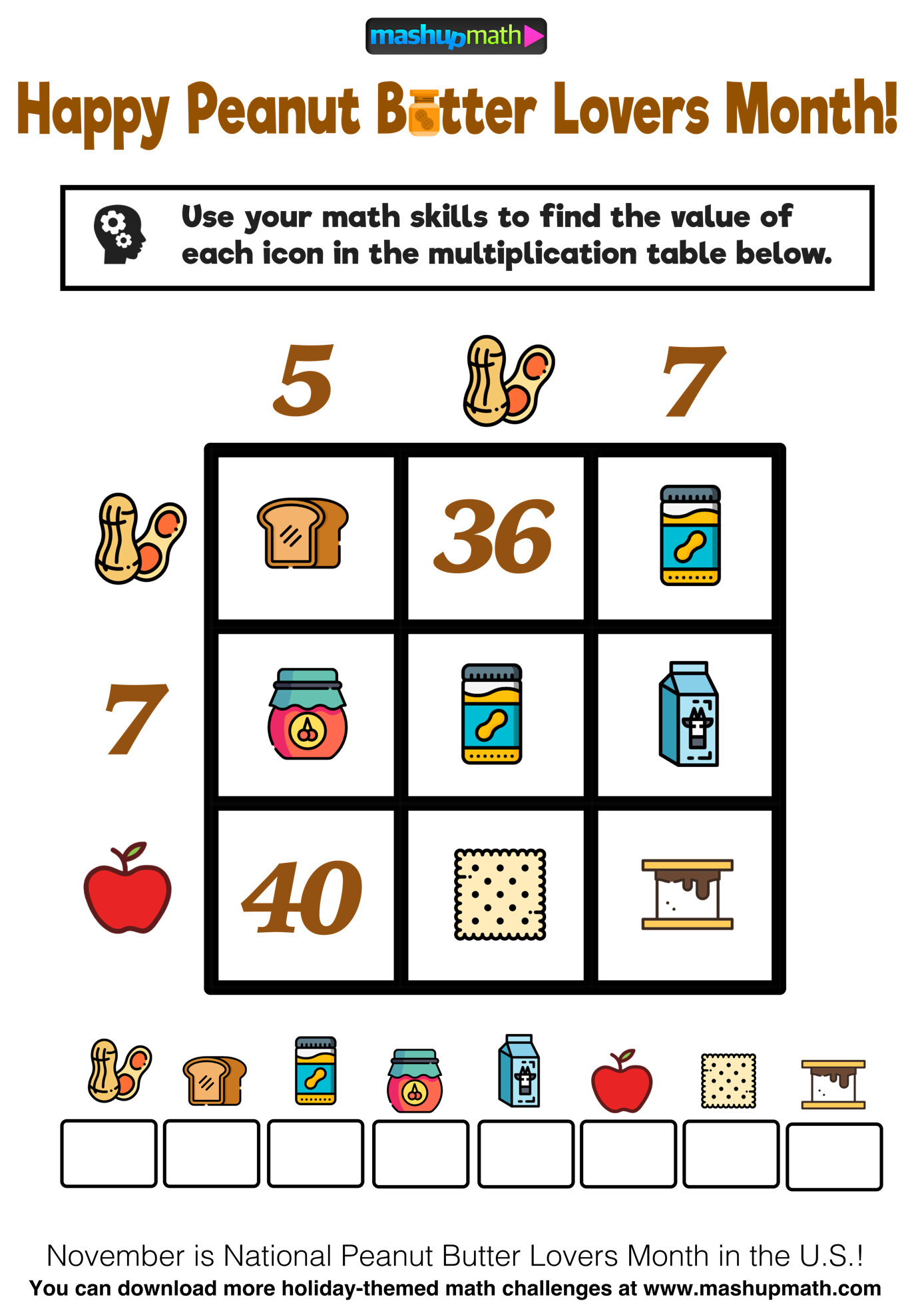 Math Puzzle Worksheets / Math Puzzles Printable for Learning | Activity
