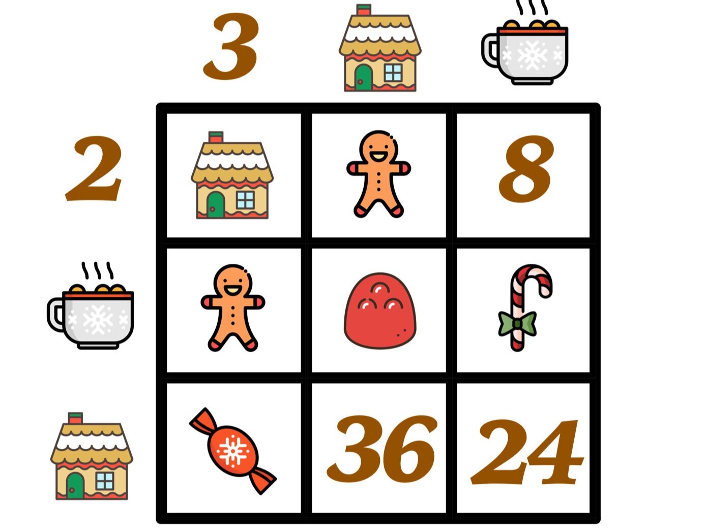 Roll a Gingerbread House Math Game - This Reading Mama