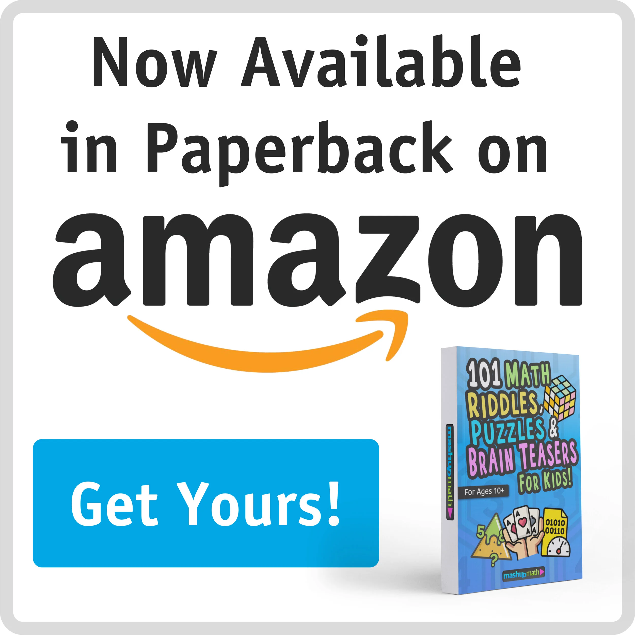 101 Math Riddles, Puzzles, and Brain Teasers for Kids! — Mashup Math