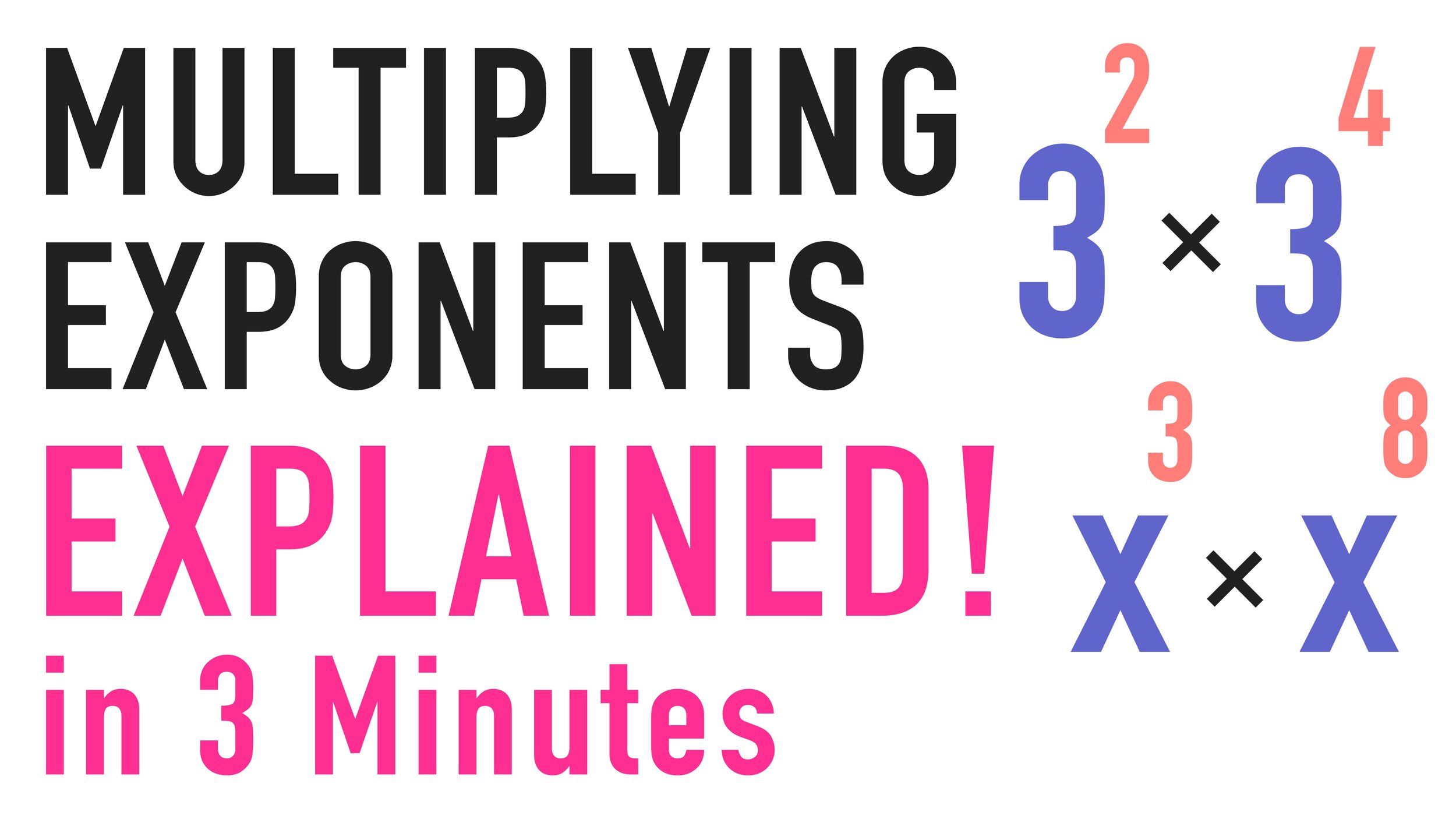 Multiplying Exponents Explained — Mashup Math For Rules Of Exponents Worksheet Pdf