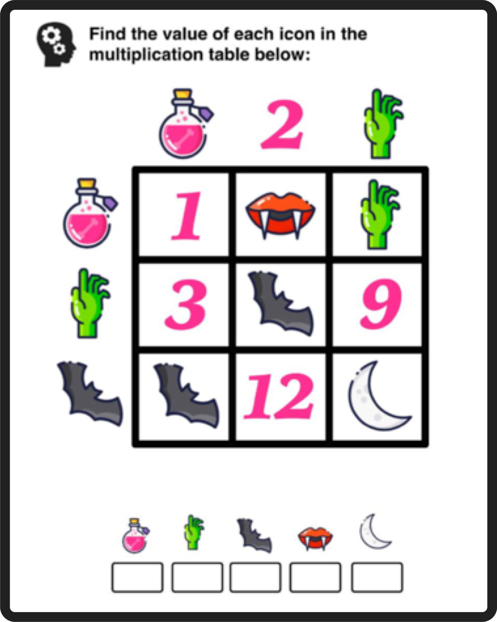 6 Multiplication Puzzles for Kids Say No to Flash Cards, Learn Multiplication Table 2-6 Great Puzzle Gifts for Girls and Boys - Best for 6 to 10 Year Olds Logic Roots Math Puzzles for Kids 