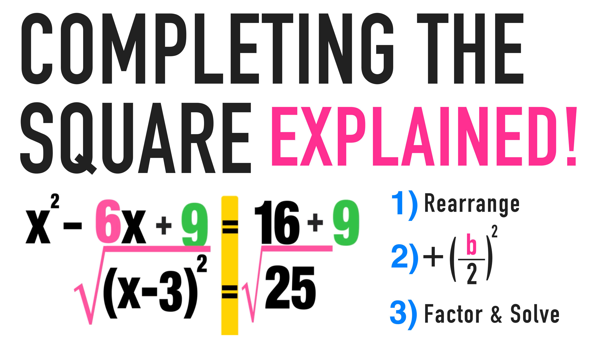 quadratic equation solve by completing the square