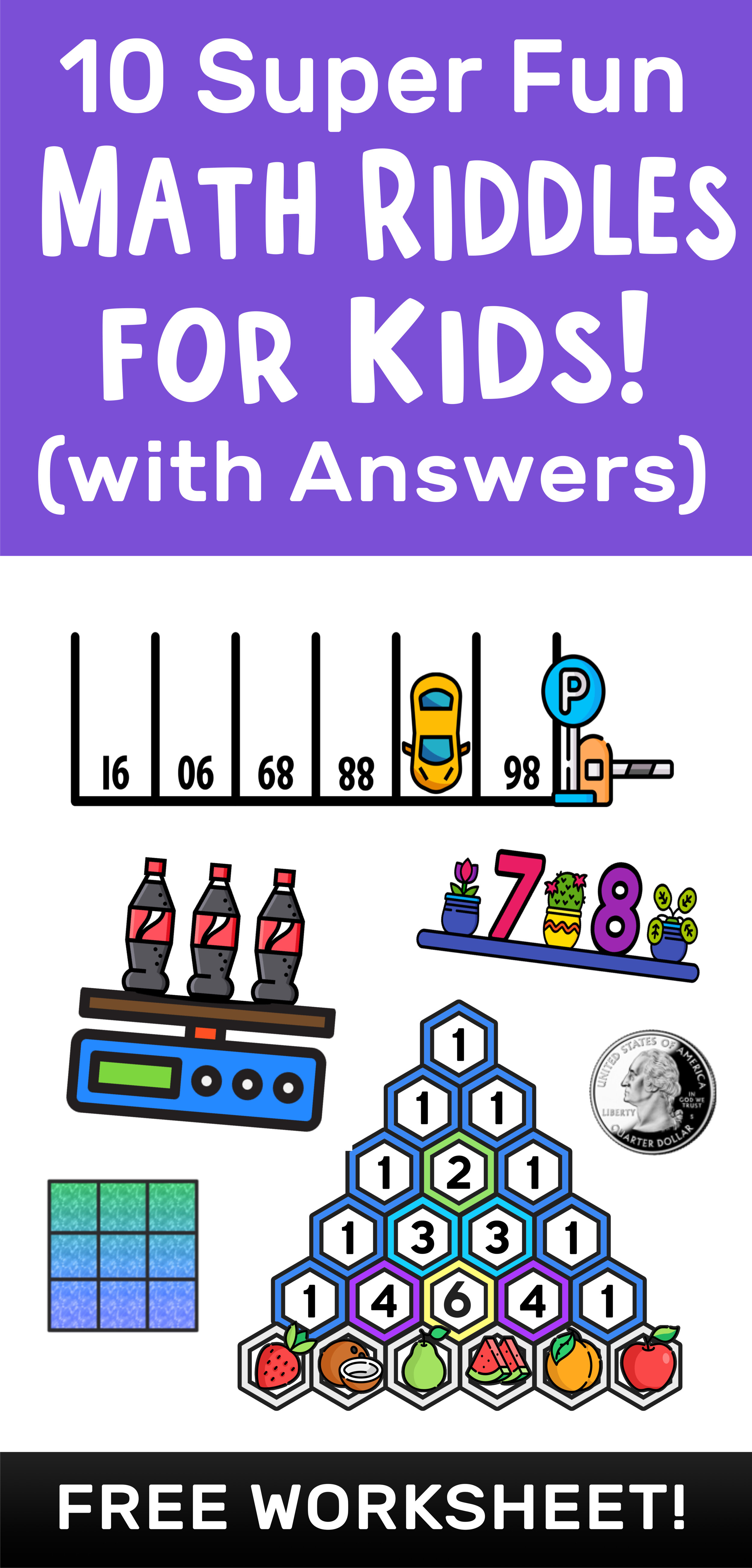 elementary math problem solving riddles