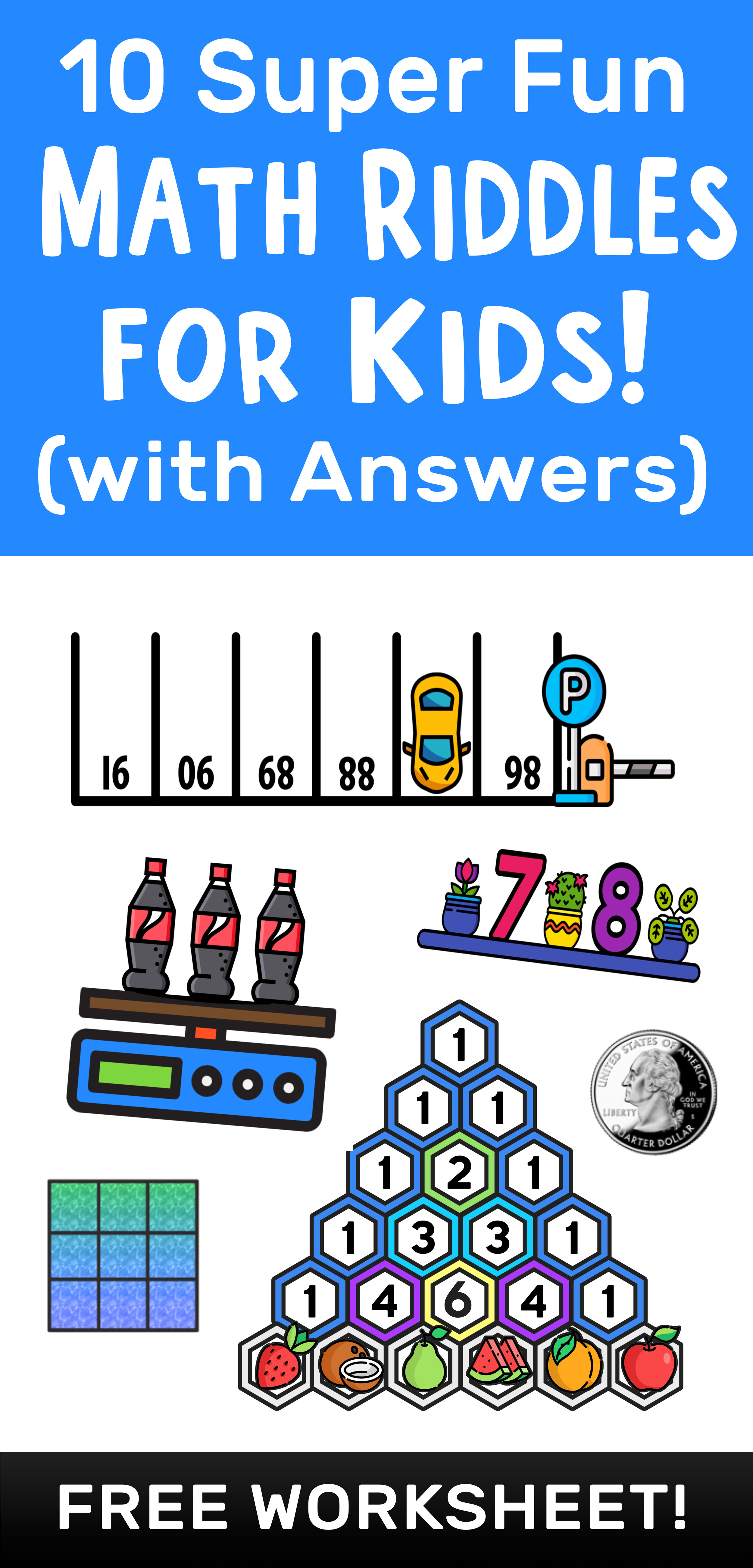 10 Super Fun Math Riddles for Kids Ages 10+ (with Answers) — Mashup Math