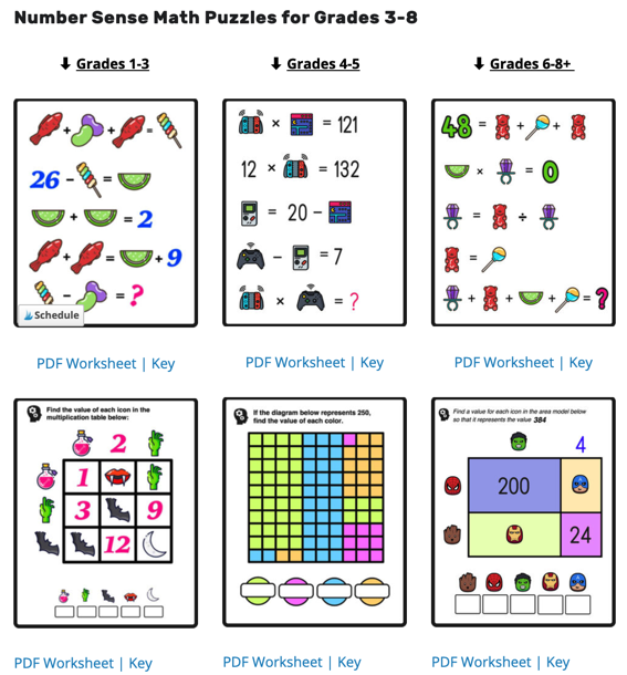 Free Math Sheets for 4th Grade (Easy to Print!) — Mashup Math