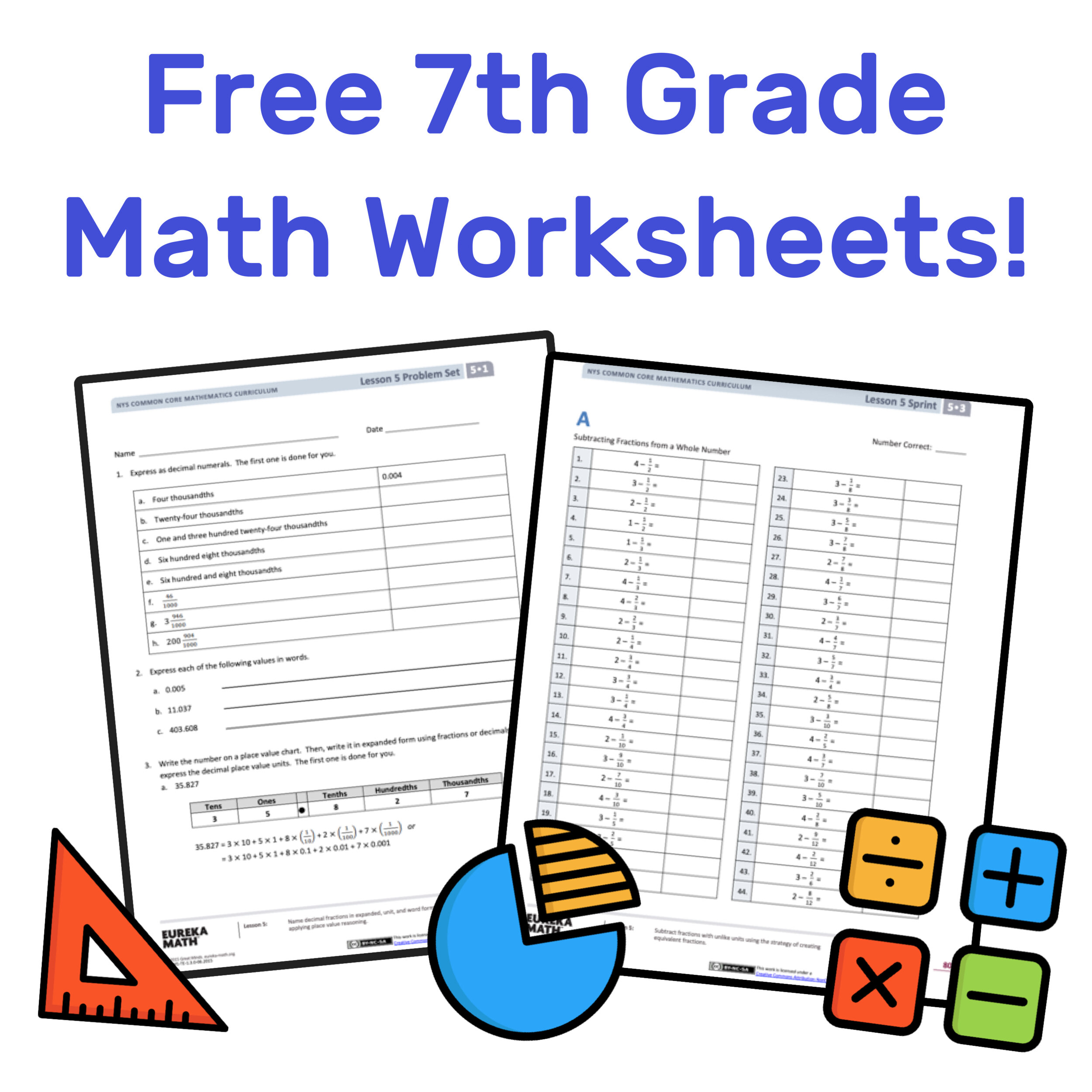 The Best Free 7th Grade Math Resources: Complete List! — Mashup Math