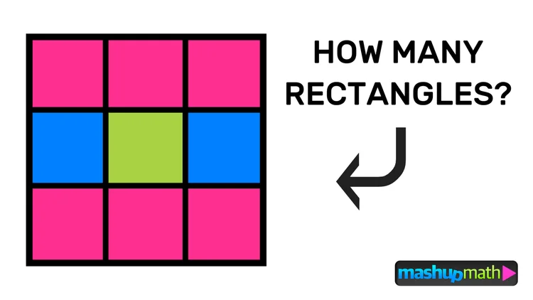 How Many Rectangles Do You See - Viral Math Puzzle — Mashup Math